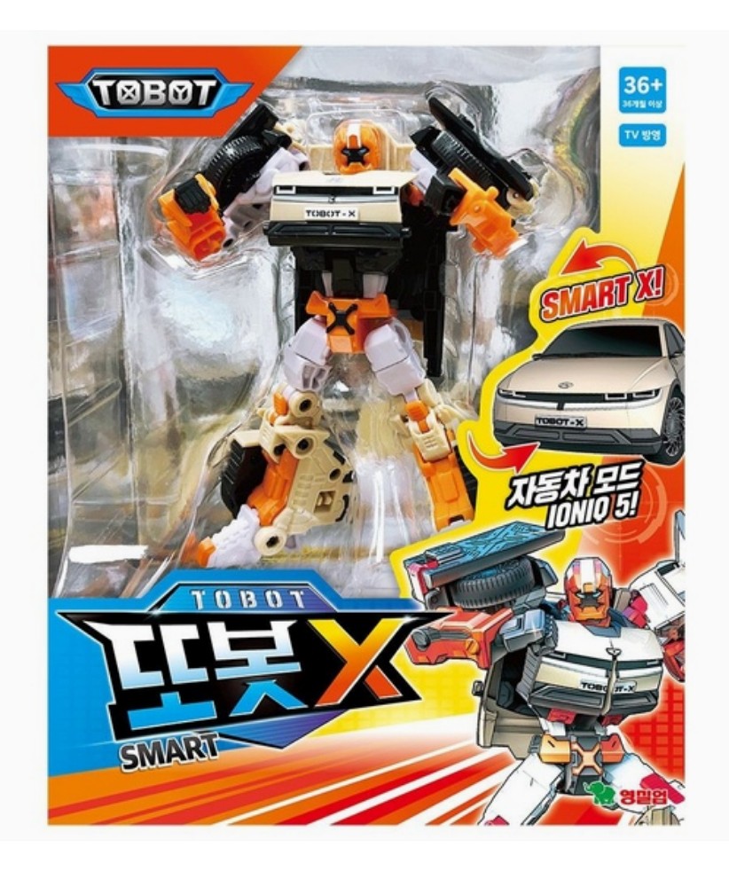 トボット/TOBOT/ニュー/スマート/トボットX/Mサイズ/現代 アイオニック/自動車/ロボット/合体ロボット/変身ロボット/韓国ロボット