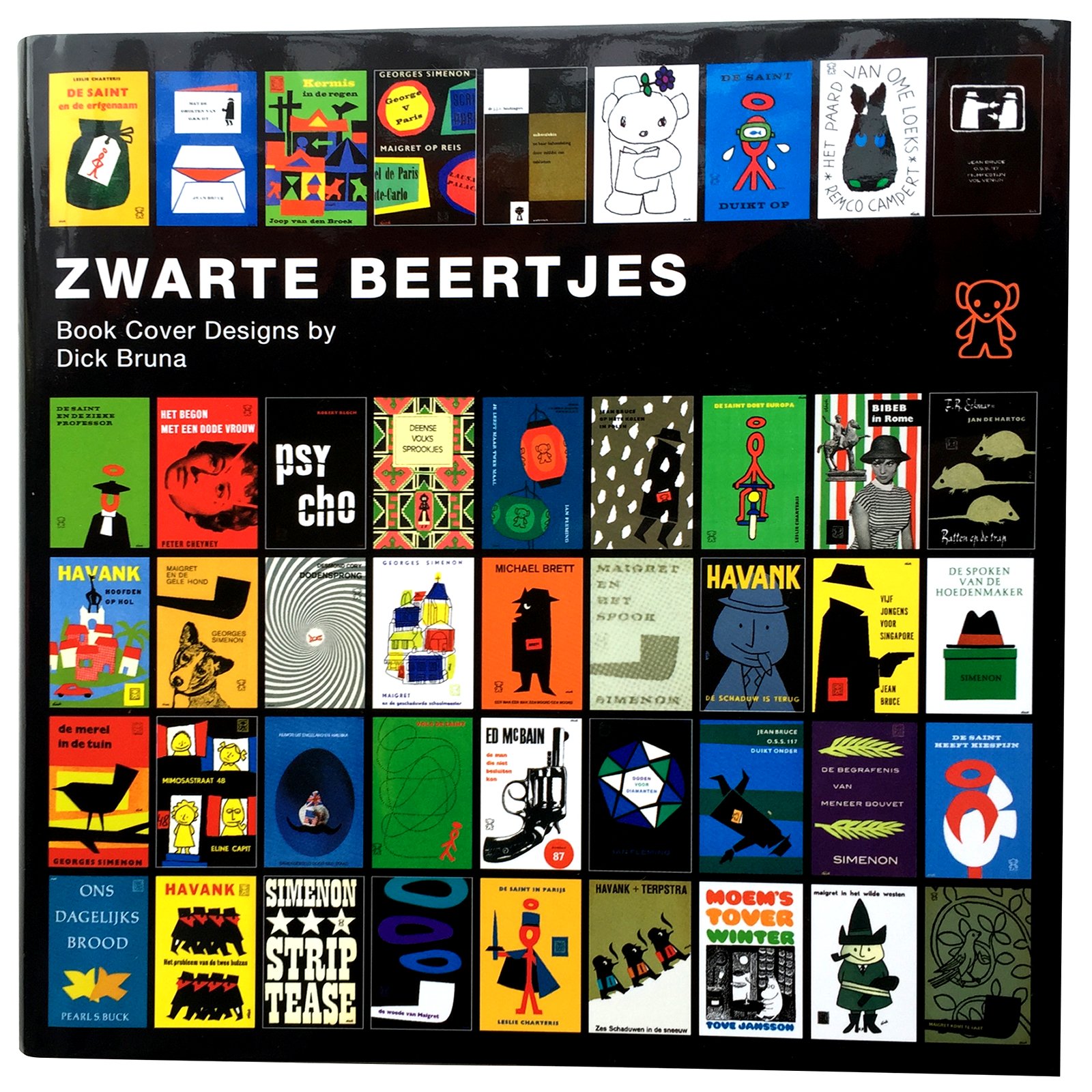 ZWARTE BEERTJES -Book Cover Designs by Dick Bruna