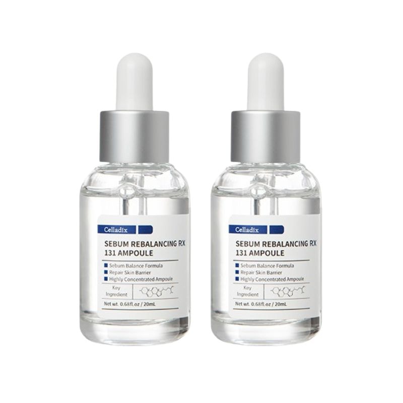 [1+1]セバム リバランシング RX131 アンプル, 20ml ニキビ肌専用美容液