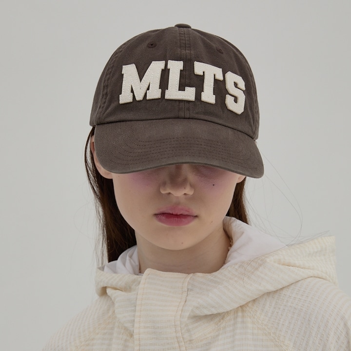 MLTS ボールキャップ 帽子 BROWN