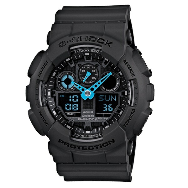 最旬ダウン G-SHOCK Gショック ジーショック カシオ 時計 メンズ 腕時計 BIG CASE アナログ デジタル アナデジ ブラックブルー 20気圧防水 海外モデル GA-100C-8A メンズ腕時計 最旬ダウン G-SHOCK Gショック ジーショック カシオ 時計 メンズ 腕時計 BIG CASE アナログ デジタル アナデジ ブラックブルー 20気圧防水 海外モデル GA-100C-8A メンズ腕時計
