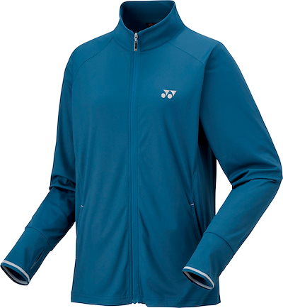 YONEX ヨネックス ウィメンズウォームアップシャツ (57074) 色 : ネイビーブルー サイズ : O Yonex(ヨネックス) 57087 ウィメンズニットウォームアップシャツ