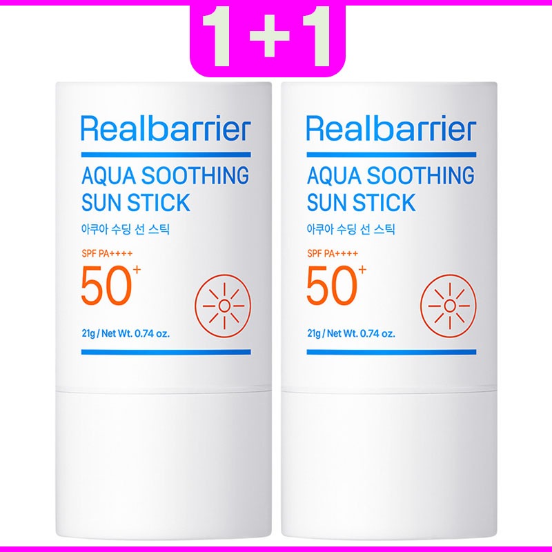 1+1 アクアスージングサンスティック 21g 日焼け止め