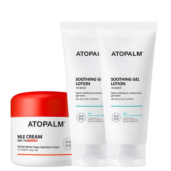 スージングジェルローション+MLEクリームセット