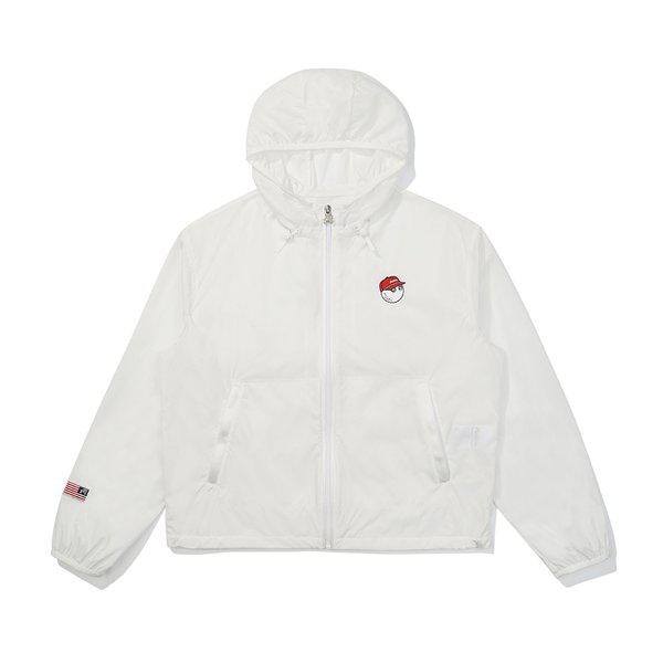 [マルボン公式] 軽量フード付きジャケット OFF WHITE (WOMAN)