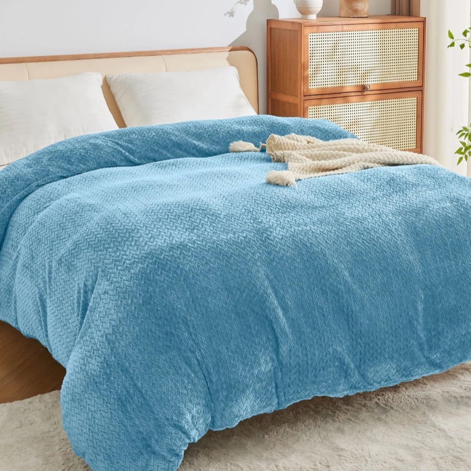 EMME あったか掛け布団カバー セミダブル フランネル 冬 布団カバー 極細マイクロファイバー 毛布カバー なめらか ふわもこ 厚手 発熱 掛