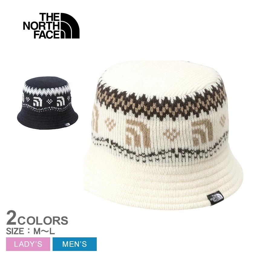 ハーフドームノルディックウールハット NN42435 レディース メンズ アウトドア スポーティ ハット 防寒 ホワイト 白 ネイビー 紺 帽子 おしゃれ