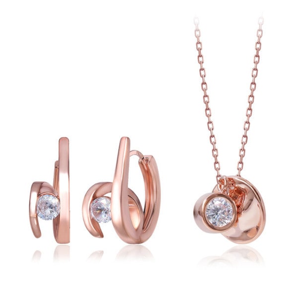 ルーブルパリ 14K アコーディクリスタルSET SET0366