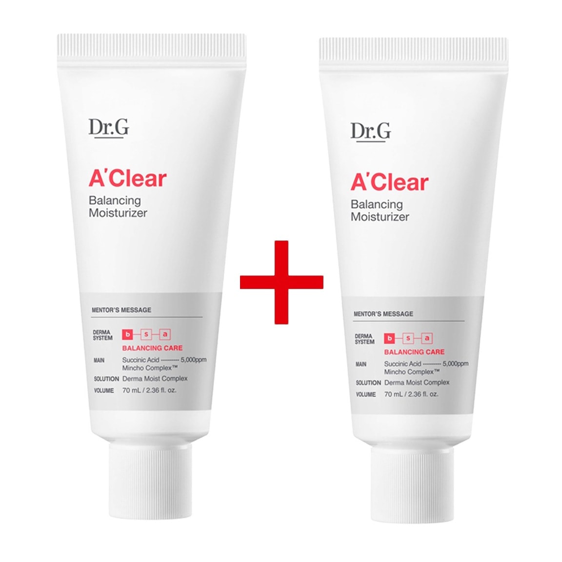 [1+1]エイクリア バランシング モイスチャライザー デイクリーム 70ml+70ml にきび化粧品 5,893円