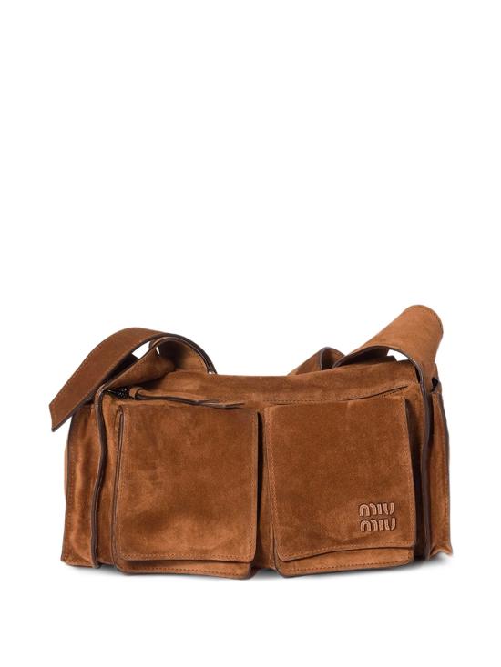 MIU MIU Women Messenger Bags 5BC205VPOO 2CSS F0324 CACAO