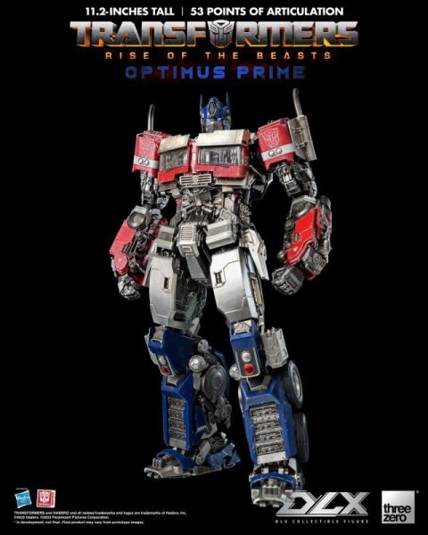 Threezero Transformers：Rise of the Beasts DLX Optimus Prime 1/6 アクションフィギュア 3Z04320W0