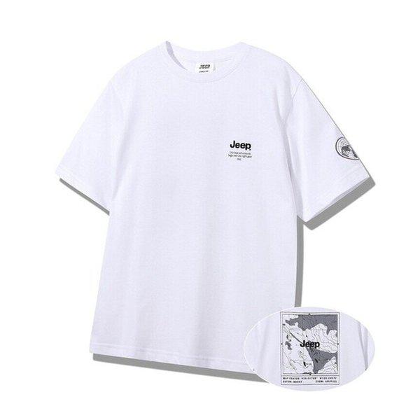 地球刺繍プリントTシャツ（JQ3TSU106WH）HFPS_SC