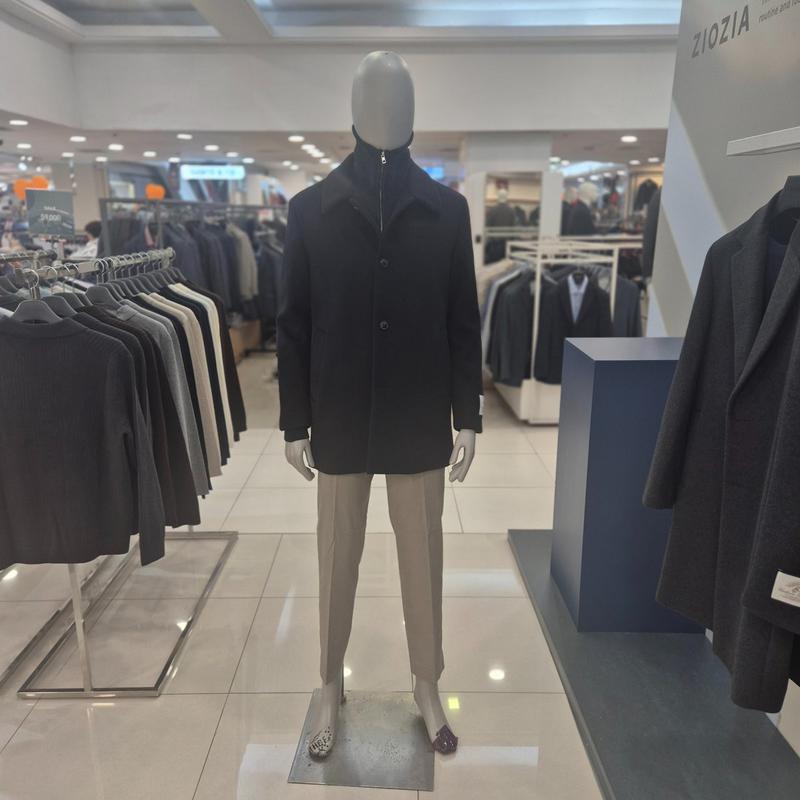 2025年F/W カシミア混紡 4つボタン ハーフコートABF4CG1102