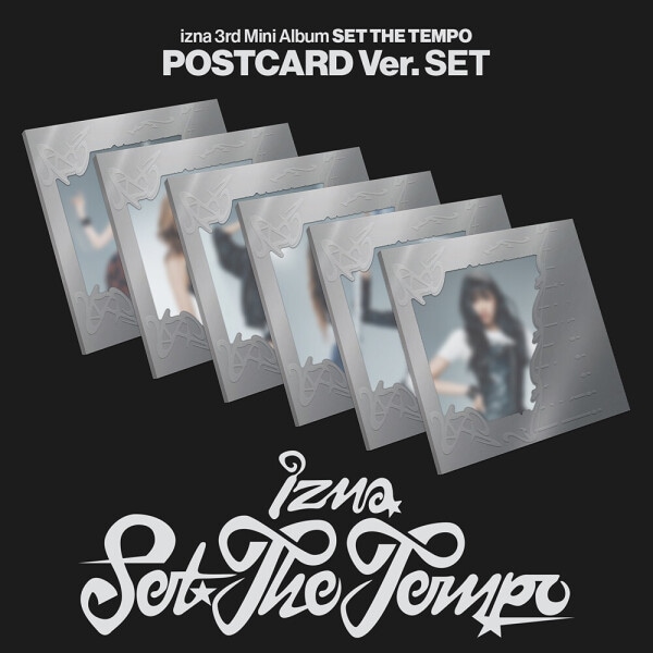 (6種/セット) izna - SET THE TEMPO (POSTCARD Ver.) - 発売日2026年06月09日