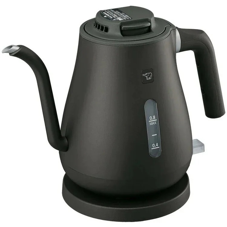 【目玉商品】電気ケトル ケトル 800ml 電気ケトル セピアブラック CK-LA08-BZ (D)