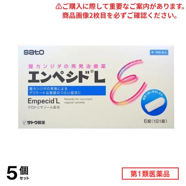 第１類医薬品 エンペシドL 6錠 5個セット 11,162円
