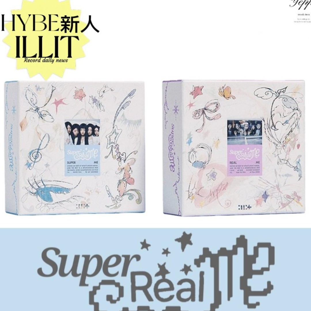 [ 当日出庫 ] アイレット (ILLIT) - ミニ1集 [ SUPER REAL ME ] (SUPER ME Ver. + REAL ME Ver.) 当店特典 4,527円