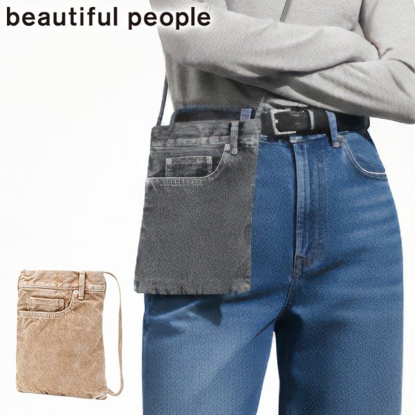 ショルダーバッグ レディース メンズ ブランド 軽量 小さめ 斜めがけ 大人 おしゃれ かわいい A5 excerption denim bleached sacoche 511981