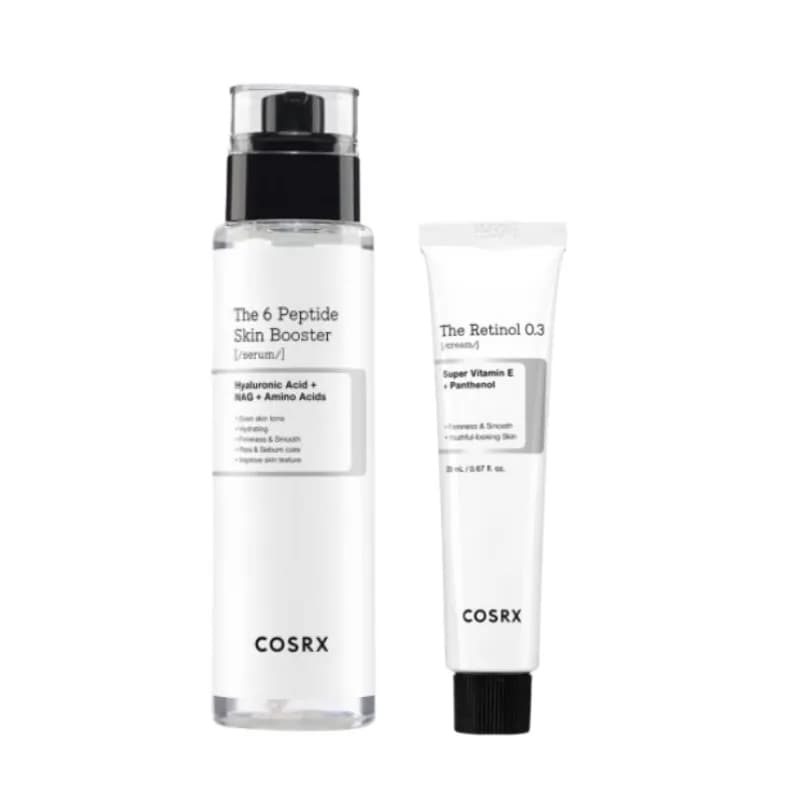 レチノール 0.3 ブースターセット（レチノール 0.3クリーム 20ml+6ペプチドセラム150ml）