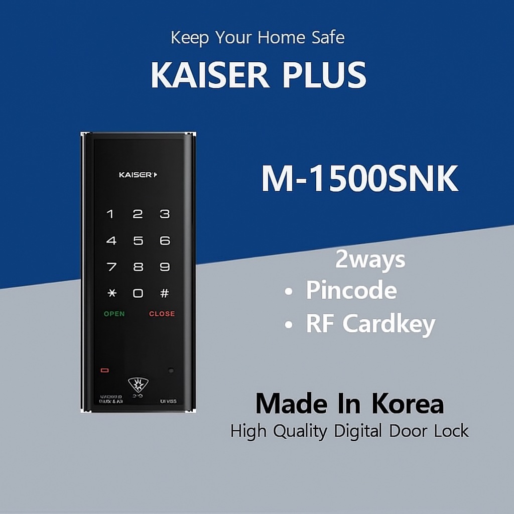 KAISER+ M-1590SNK / 1590SKK 基本構成内容 暗証番号入力 RFカード 2枚 メタルキー 一般オプション（追加購入可） リモコン BLE（Bluetooth Lo 10,140円