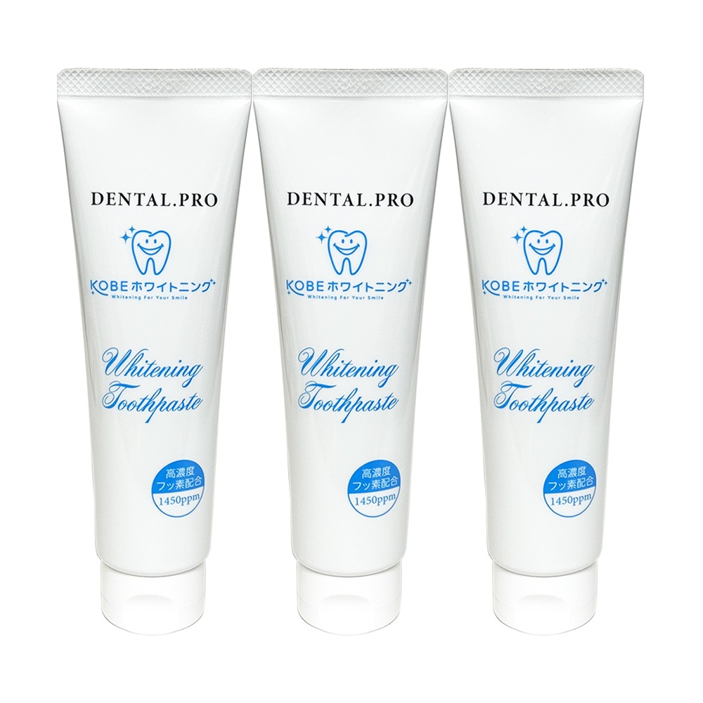 KOBEホワイトニング　ハミガキ　120ｇ　3個　歯磨き粉　新パッケージ