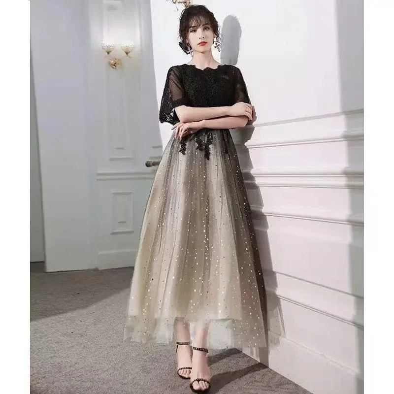 20%底値【新規発売】パーティードレス 結婚式 袖あり 40代 20代 10代 韓国風 フォーマルドレス OLスーツ レディースワンピース お呼ばれ 二次会 披露宴 謝恩会 上品 着痩せ