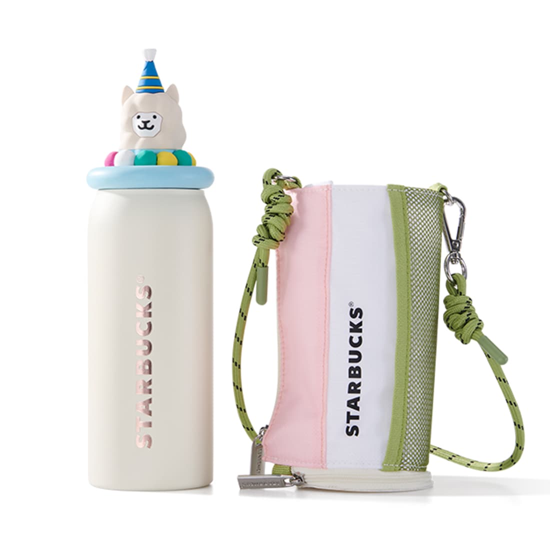 アルパカパラダイスシリーズ ステンレスタンブラー 380ml カップスリーブ付