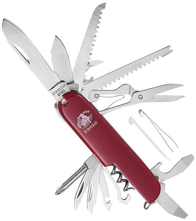 他サイト： 中林製作所 バーテックス 20徳ツールナイフ L-36の商品画像