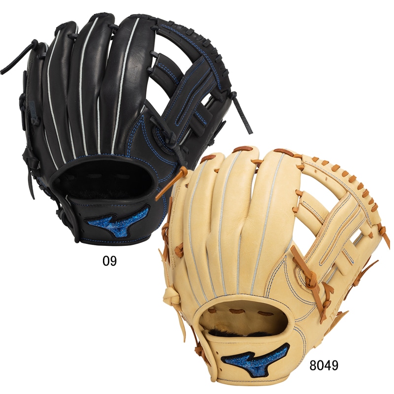 軟式用WILLDRIVE BLUE 内野手向け：サイズ8 野球 一般 軟式 グラブ グローブ ピッチャー 24AW(1AJGR14903)