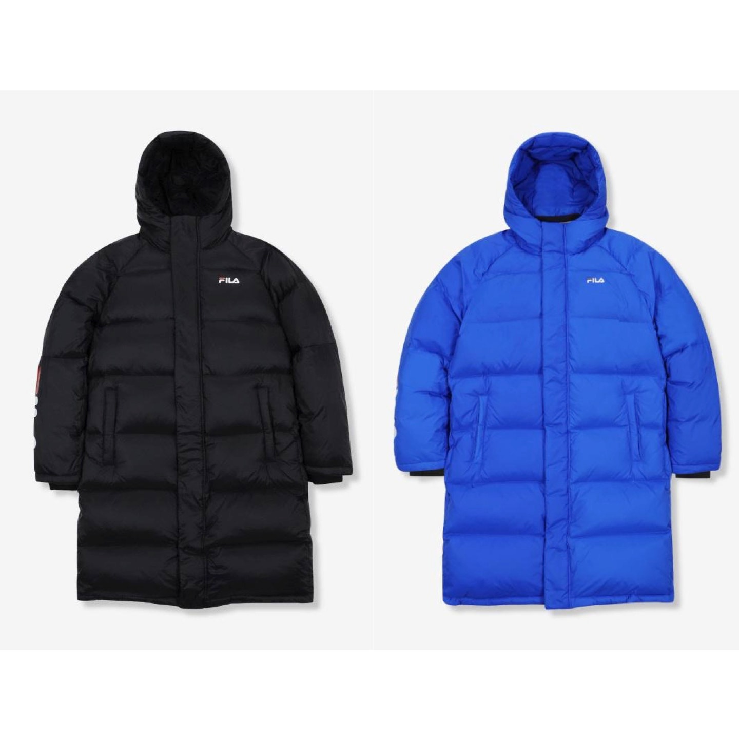 FILALight long down jacket