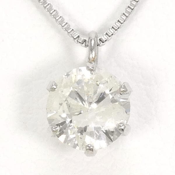 PT900 プラチナ PT850 ネックレス ダイヤ 0.35 約41cm ジュエリー 中古