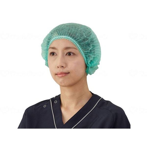 サージキャップ ジャバラタイプ 100枚 グリーン ケース 076187 メーカー直送