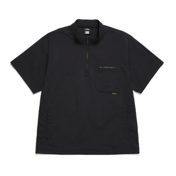 【始興店】N242UFT310 ナショナルジオグラフィック ピオトス 軽量半袖アノラック