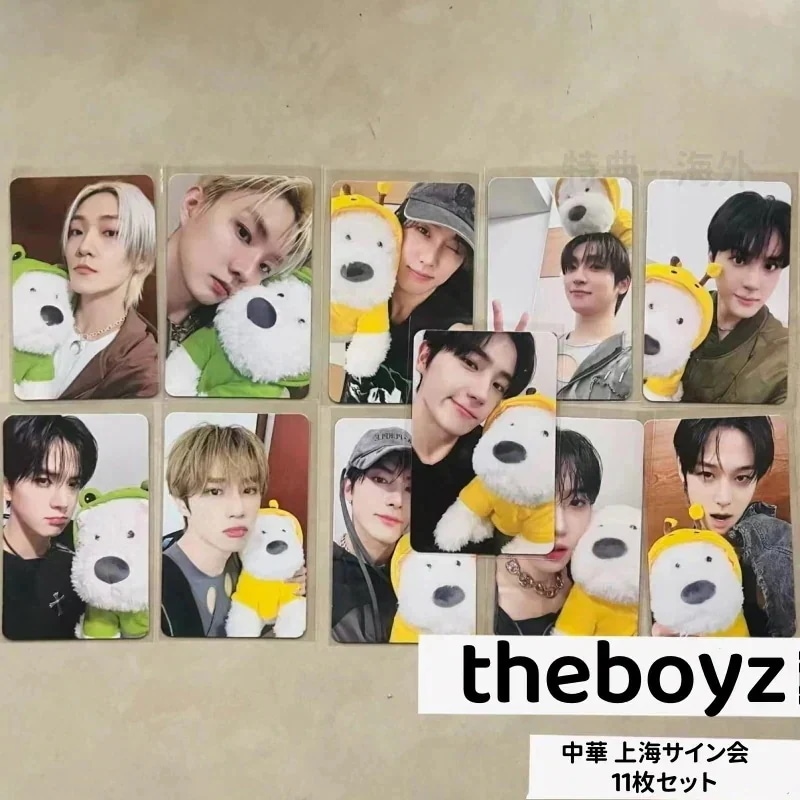 【最短当日発送】theboyz 中華 上海サイン会 popomerch 特典 11枚コンプセット　全員セット