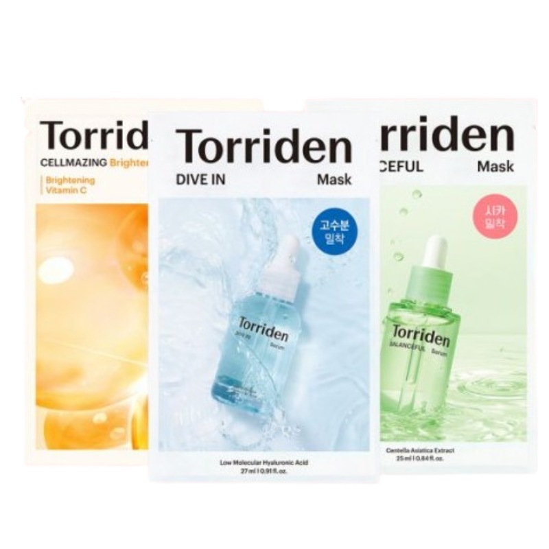 [15枚] BEST マスクパック（水分/鎮静/ブライトニング）