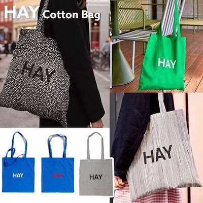 海外正規品 HAY ヘイ トートバッグ ブルー ストライ...のサムネイル