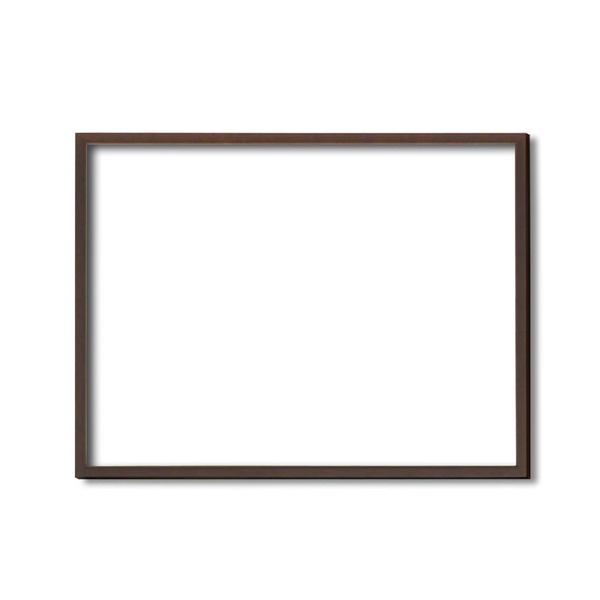 デッサン額縁 額 フレーム ( 三三サイズ 606×455mm ) ブラウン 壁掛けひも付き 化粧箱入り 5767