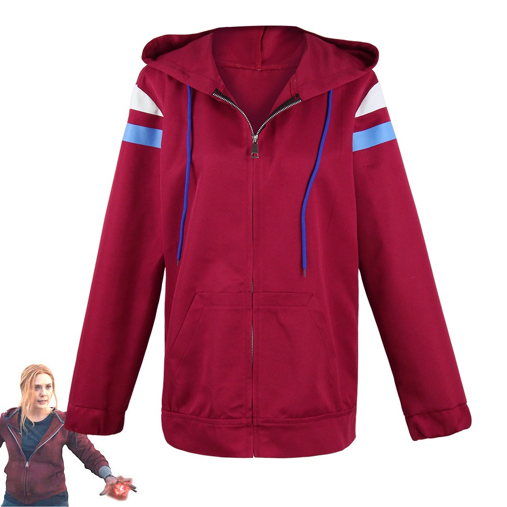 【SNS話題沸騰】美劇旺達幻視绯紅女巫コスプレ女コート绯紅女巫同型ガーディアンcos服装