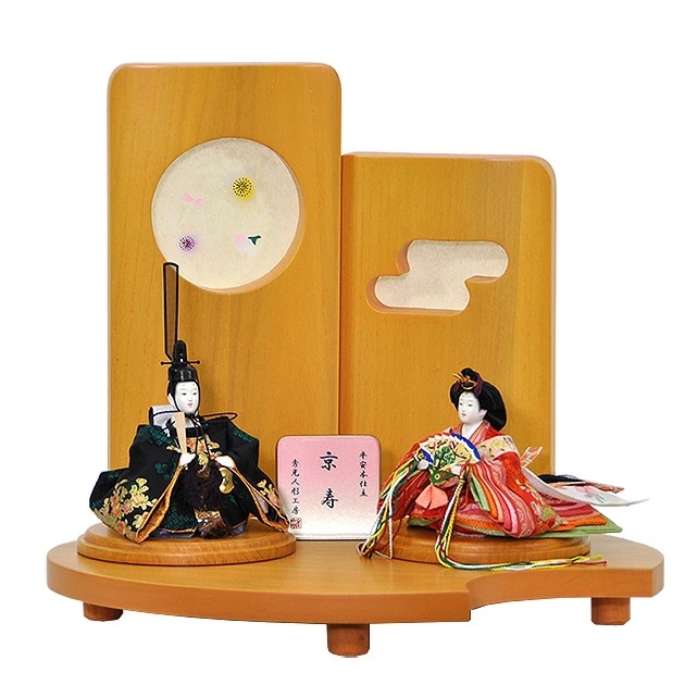 雛人形 ひな人形 お雛様 おひなさま かわいい 手作り 2025年 新作 秀光 限定品 送料無料 コンパクトミニ 初節句 ひな祭り 親王 二人 ２人 平飾り 男雛 女雛 買得 お得 人気 ランキング