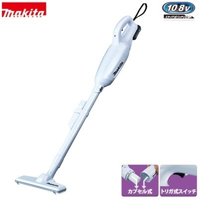 マキタ 充電式クリーナー 掃除機 スティッククリーナー CL106FDSHW 【送料無料】
