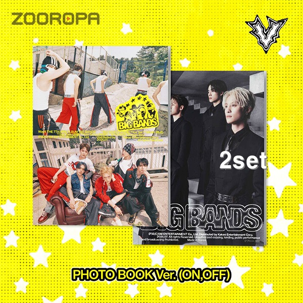 [2종세트] 웨이션브이 WayV BIG BANDS 7집 미니앨범 PHOTOBOOK