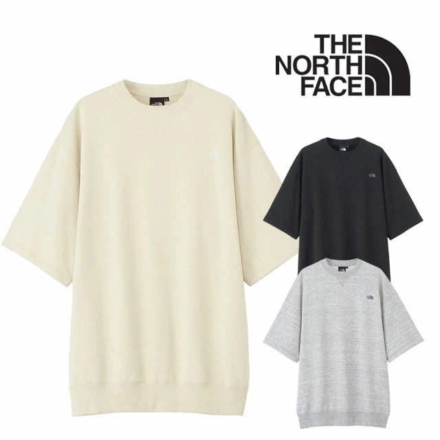 ザ・ノース・フェイス スウェット メンズ NT12446 ハーフスリーブスウェットティー レディース 半袖 トップス Tシャツ 上着 トレーナー ロゴ 刺繍 ワンポイント