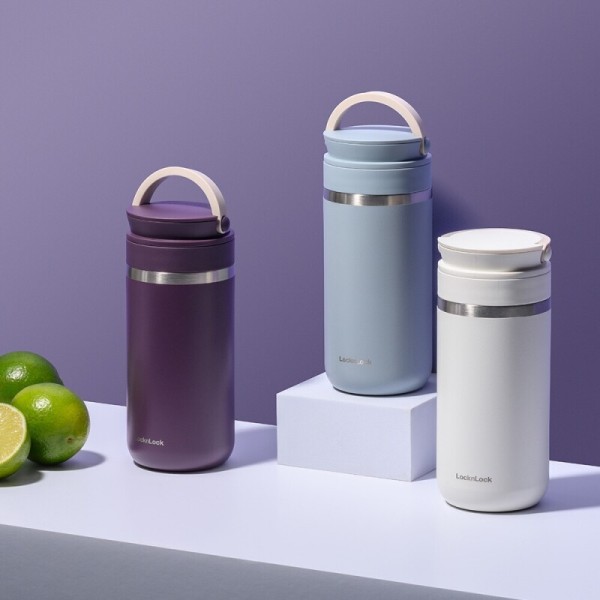 ツーウェイ/タンブラー/355ml/サーマル/クーラー/ポータブル/コーヒー/タンブラー