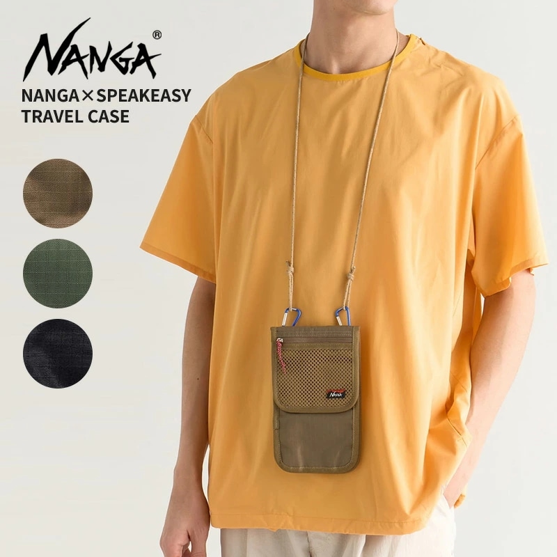 ナンガ ネックポーチ NANGA×SPEAKEASY ナンガ×スピークイージートラベルケース TRAVEL CASE N2502-3I306Z