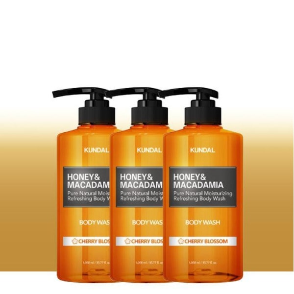 クンダルボディウォッシュ ピュア チェリーブロッサム 1058ml 3個 / SN