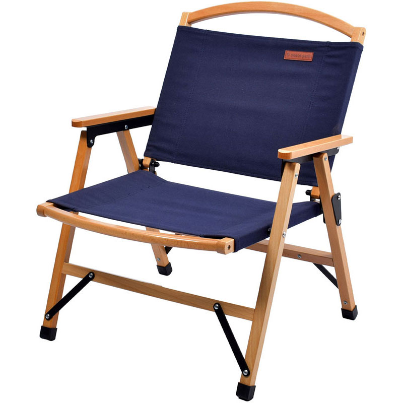 【ロット販売：入り数4】 peace park(ピースパーク) LOW WOOD CHAIR アウトドア イス (pp0445nv)