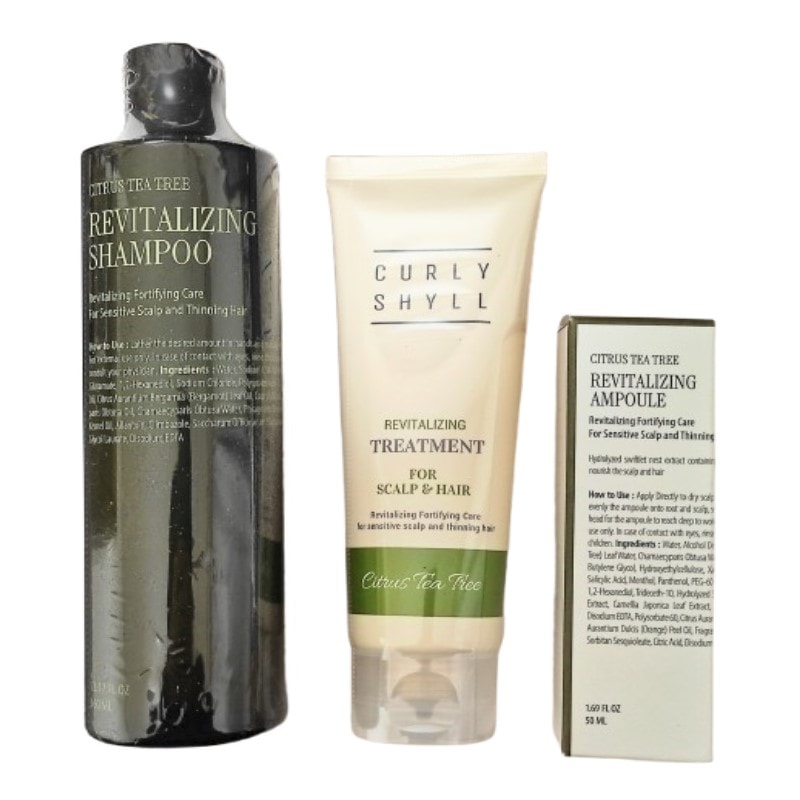 3個セット/ リバイタライジング/ シャンプー360ml + トリートメント100ml + アンプル50ml