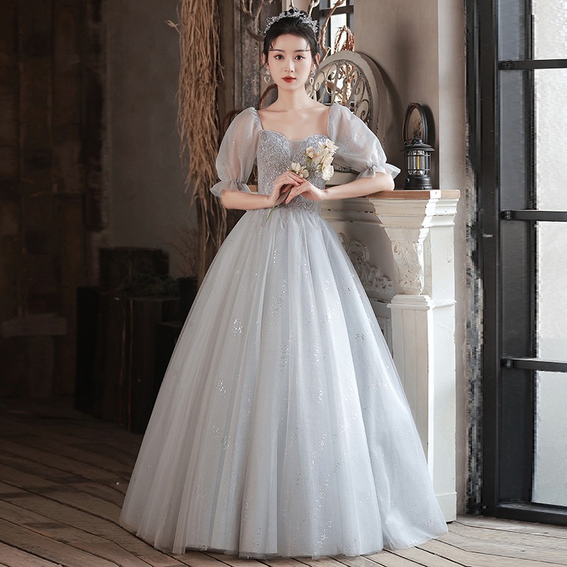 人気 メガ割 ハイエンド ワンショルダー イブニングドレス ライトラグジュアリー ニッチ 誕生日 ホスト パフォーマンス バーミツバー 卒業パーティー ドレス ガウン