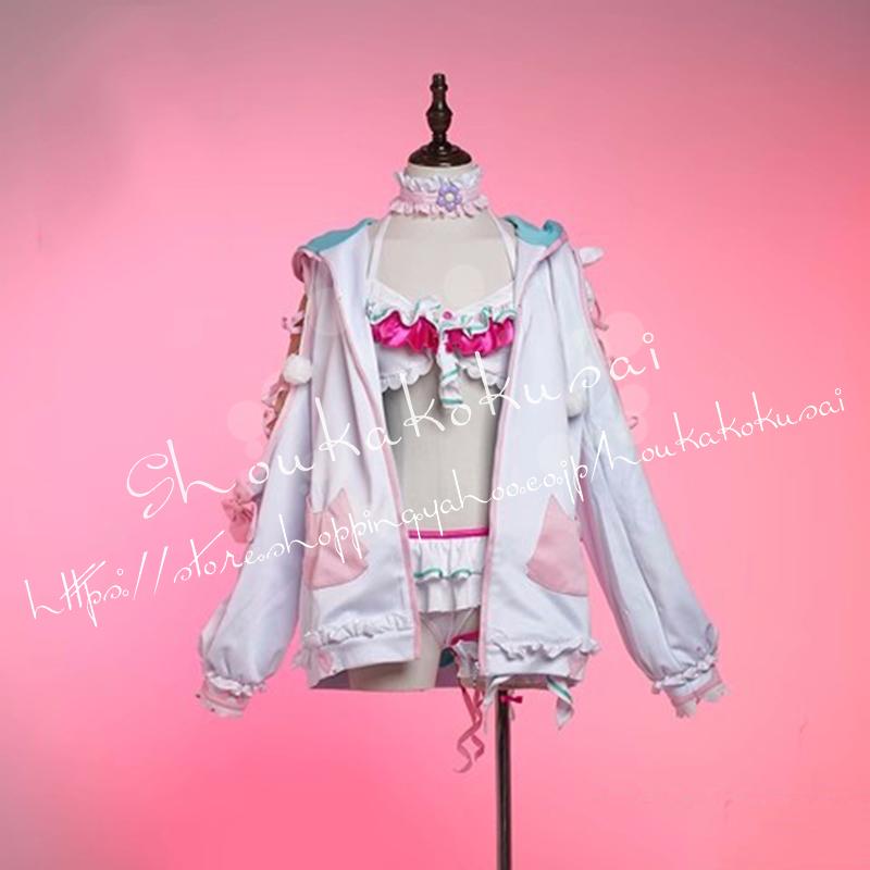[2026新品] G Hololive ホロライブ Vtuber 博衣こより はくい こより コスプレ衣装 日常服 ハロウィン仮装 文化祭