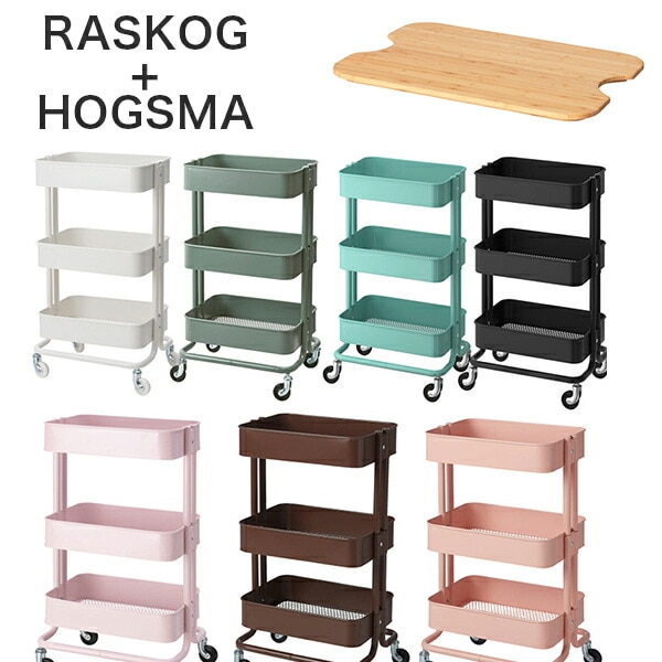 クラシック Ikea 楽天最安値挑戦 イケア キッチ ロースコグ ロスコーグ Raskog シェルフ ワゴン キッチンワゴン オプション2 ホワイト Imepac Edu Br